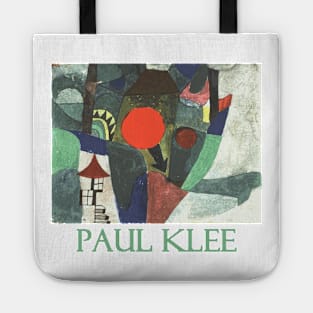 With the Setting Sun by Paul Klee Tote