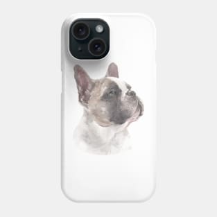 Fawn French Bulldog Watercolor Art Phone Case