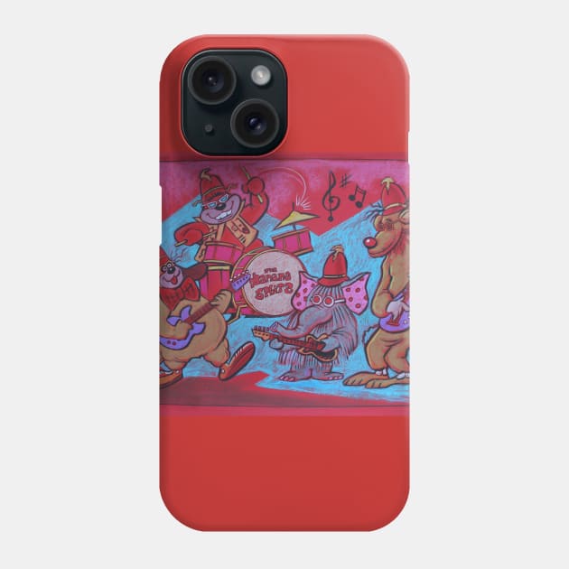 Banana Splits Phone Case by BennettBlackLight