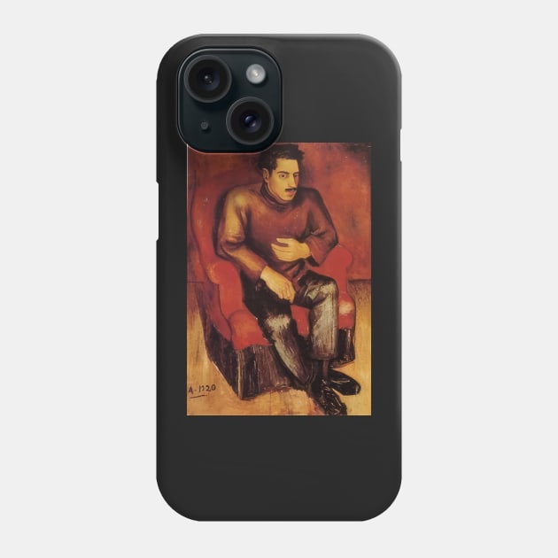 amado de la cueva 1920 - David Alfaro Siqueiros Phone Case by Kollagio