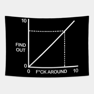 Funny Fuck Around And Find Out Diagram Chart Tapestry