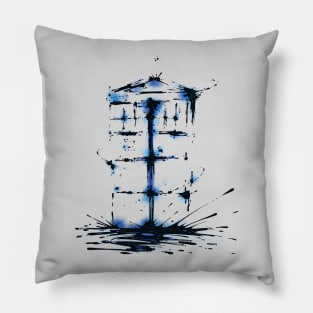 Splaaash Series - Blue Box Ink Pillow