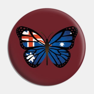 ButterFlag Australia Pin