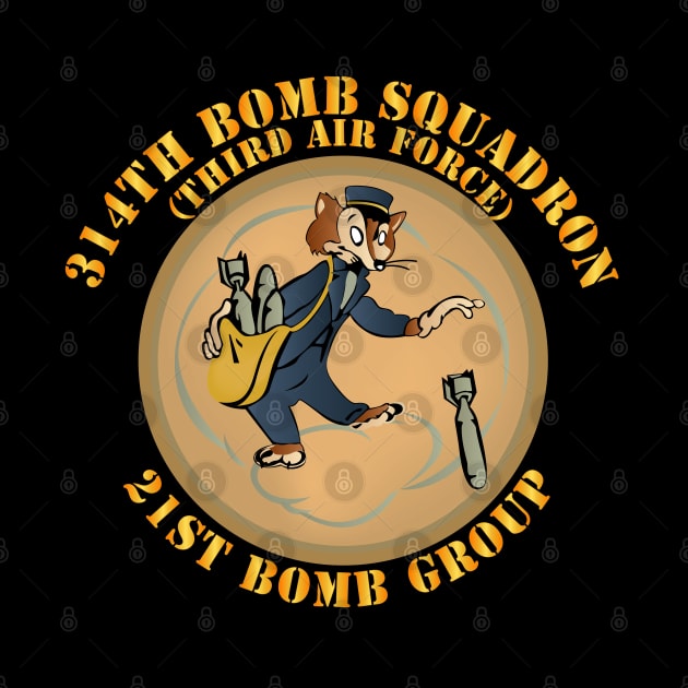 314th Bomb Squadron- 21st BG - WWII by twix123844