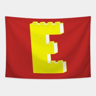 THE LETTER E Tapestry