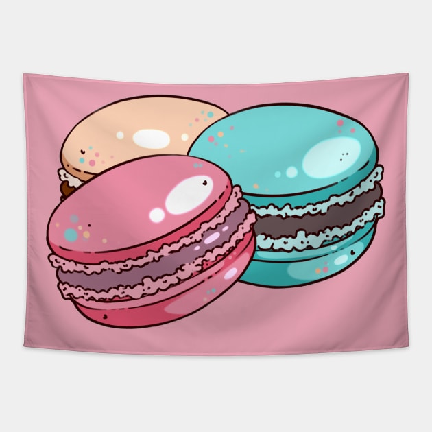 Cute yummy cookies Tapestry by AnGo