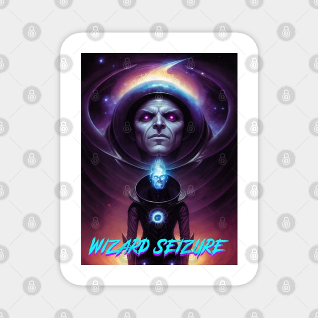 Wizard Seizure Magnet by CannibalChris