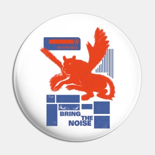 Prodigy of the Frontline – Shellshock Battle Rodent Design Pin
