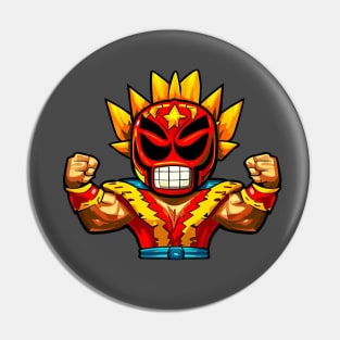 Luchador Pin