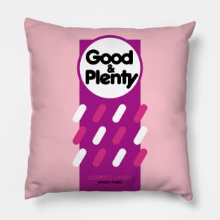 Good & Plenty Pillow