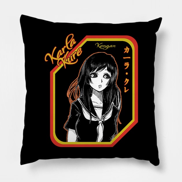 Gao vs. Gaolang Kengan Fighter Tribute Shirt Pillow by Mckenna Paucek