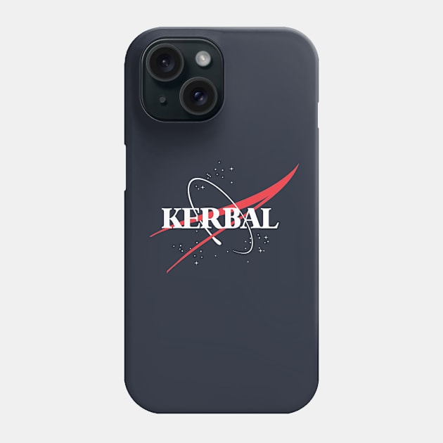 Kerbal NASA logo (no background) Phone Case by flashman