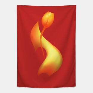 Fire Flower Tapestry