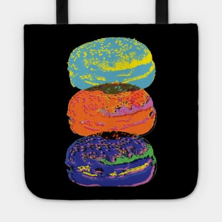 Trashy Pop Art Burgers Tote