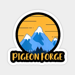 Pigeon Forge Tennessee Hiking Mountains Magnet