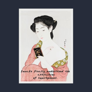 The geisha and the smartphone T-Shirt