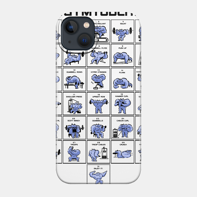 Gymtober - Gym - Phone Case