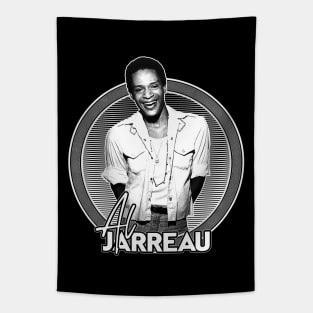 Al Jarreau / Vintage Style Fan Design Tapestry