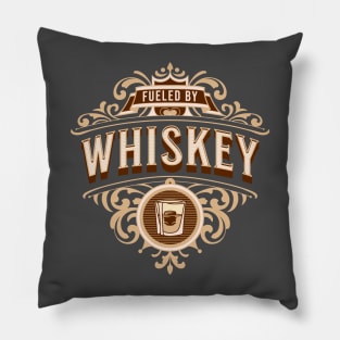 Fueled by Whiskey Pillow