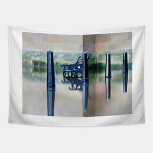 Ouse in Flood, York, England Tapestry