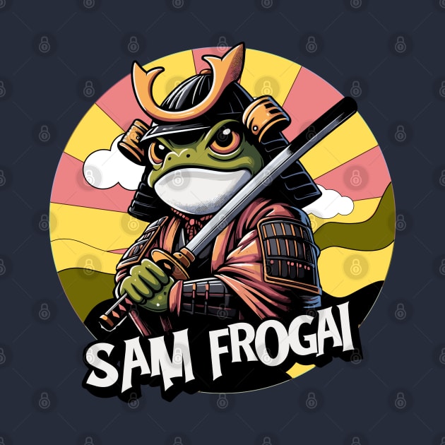 Samurai Frog by JessArty