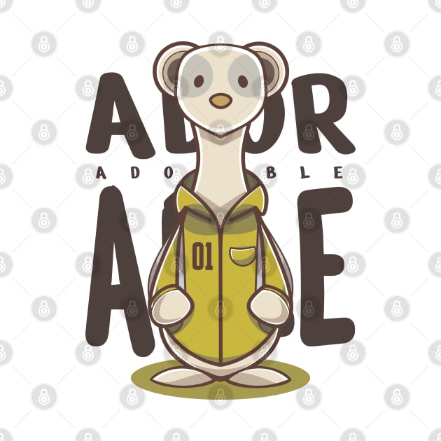 Cute Animal Character by Alsiqcreativeart