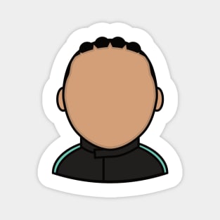 Lewis Hamilton - Driver Mini Magnet