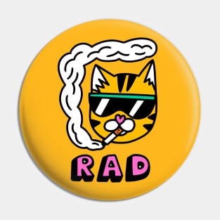 Rad Cat Pin