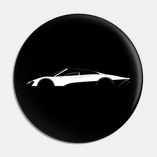 McLaren Speedtail Silhouette Pin