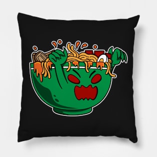 Ramen Bowl Monster - Kawaii Pillow