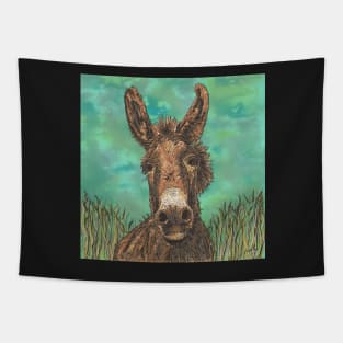 Little Brown Donkey Tapestry