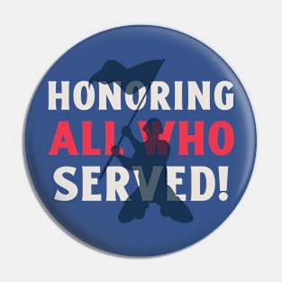 USA Veterans Day Pin