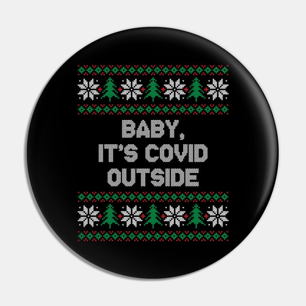 Baby It's Covid Outside Funny Christmas 2020 Pin by GiftTrend