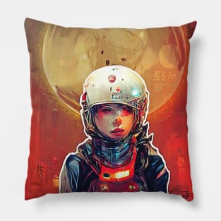 girl from another planet Pillow