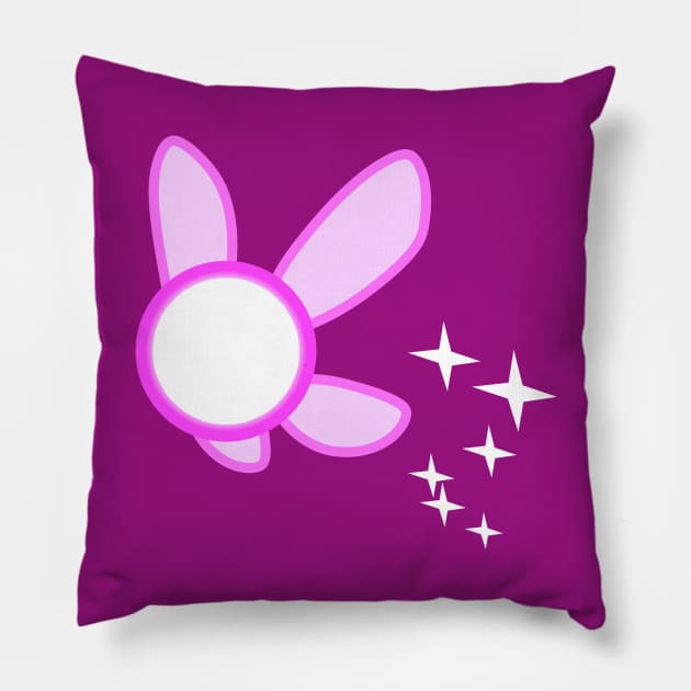 Sparkling Pink fairy Pillow by Superhero_Suite