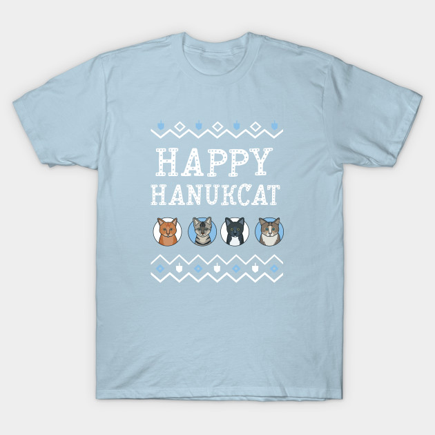 Discover Happy Hannukat - Hannukah Sweater - T-Shirt