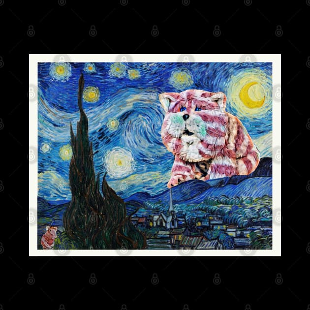Bagpuss in a Starry Night by Teessential