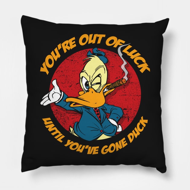 Gone Duck Pillow by TrulyMadlyGeekly