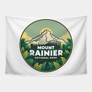 Mount Rainier National Park Washington State Tapestry