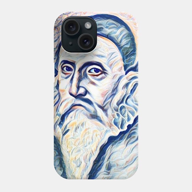 John Dee Portrait | John Dee Artwork 12 Phone Case by JustLit