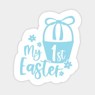 My 1st Easter For Boy Magnet