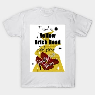 Yellow Brick Road Graphic T-Shirt for Sale by implexity