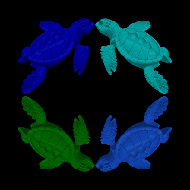 sea turtle design by Geomhectic