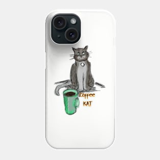 Coffee Kat Phone Case