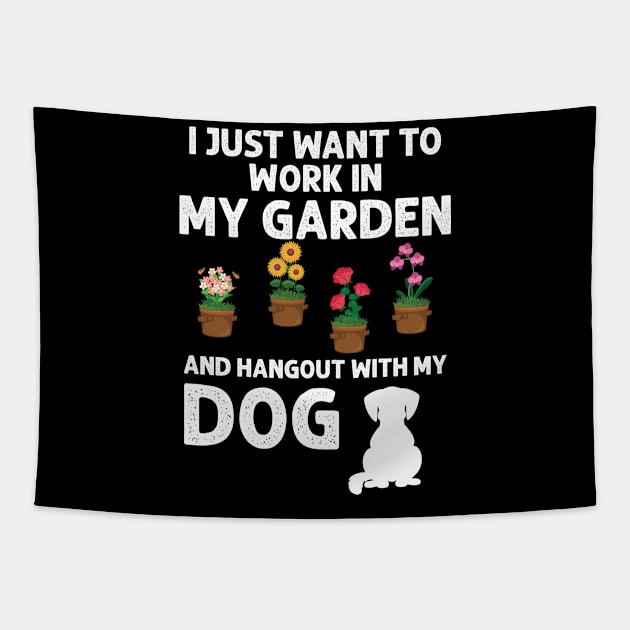 Funny Gardening lover perfect gift Tapestry by Anonic