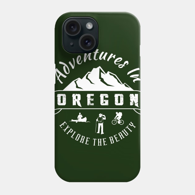 Adventure In Oregon Phone Case by Toogoo