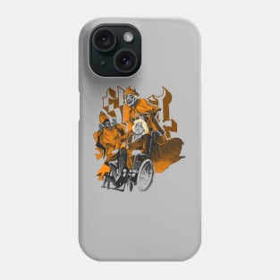 Funny Ghost Orange Phone Case