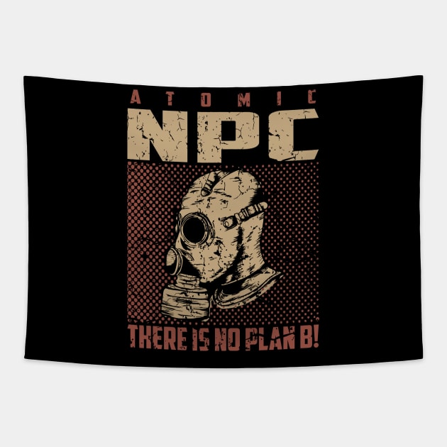 ATOMIC NPC 16 Tapestry by 2 souls