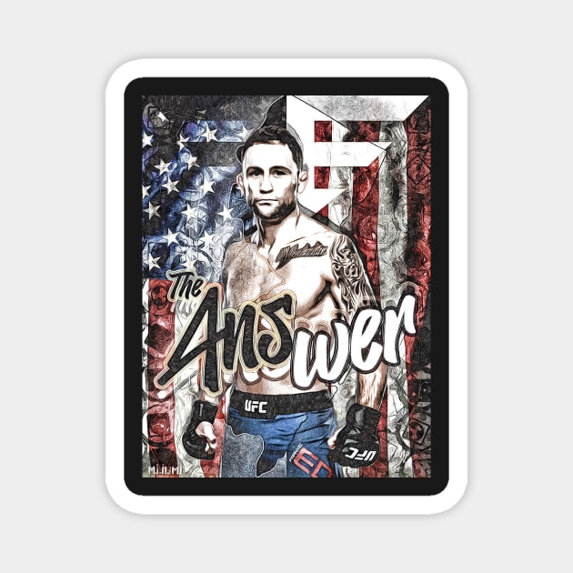 Frankie Edgar Magnet by SavageRootsMMA