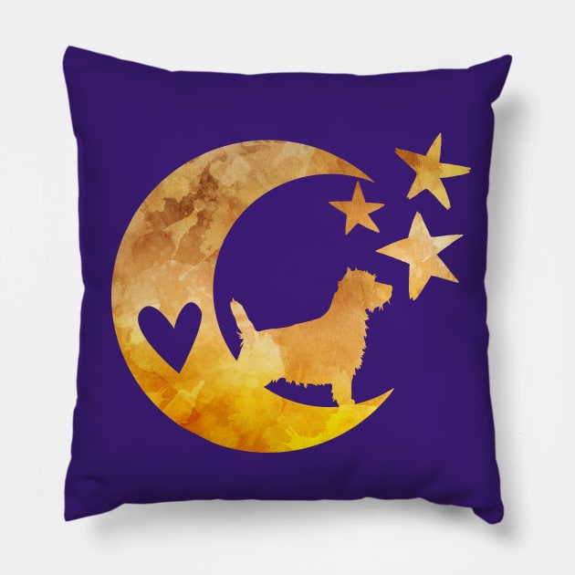 Cairn Terrier Pillow by BittenByErmines